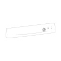 Operating Unit Screen - 8086161117 Control Panel White Zanussi Zd [Electrolux Aeg]
